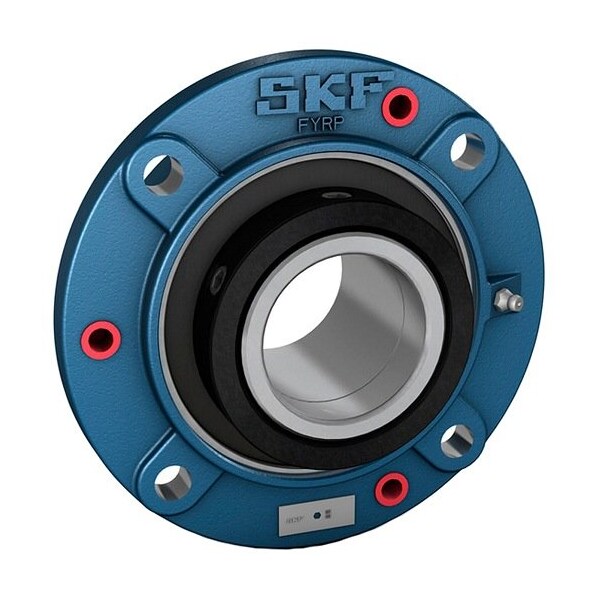 Skf Flange Block Bearing; 4 Bolt Round Flange Cartridge; 1-1/2 in. Bore; 4.4 in. Bolt Circle Diameter F4BRP 108-SRB-SRE - main